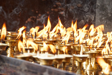 Kathmandu. View of the city. Life in Nepal