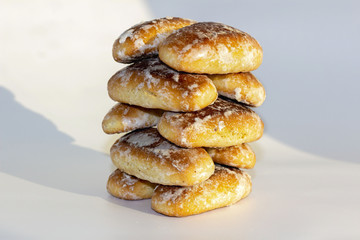 stack of wheat cakes of wheat cakes