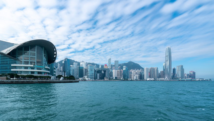 Hong Kong Urban Architectural Skyline