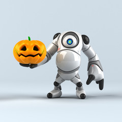 Big robot - 3D Illustration