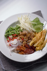 Rice Seasoned with Shrimp Paste Recipe