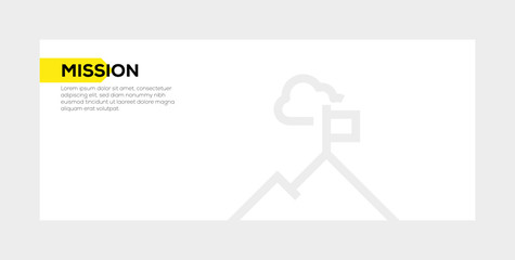 MISSION BANNER CONCEPT