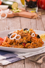 Gyros rice dish.