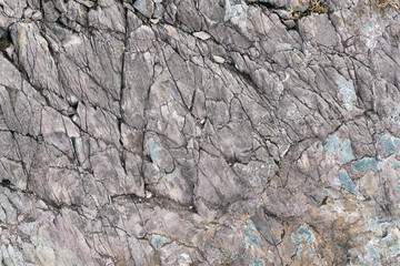 Close view of abstract colorful rock
