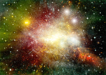 galaxy in a free space © marusja2