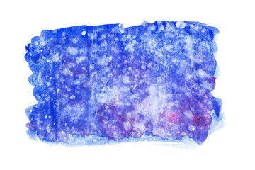 Abstract watercolor art hand paint on white background. Watercolor background