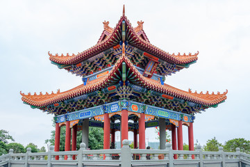 Obraz premium Pavilion of Confucius Cultural City, Suixi County, Guangdong Province