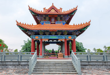 Obraz premium Pavilion of Confucius Cultural City, Suixi County, Guangdong Province