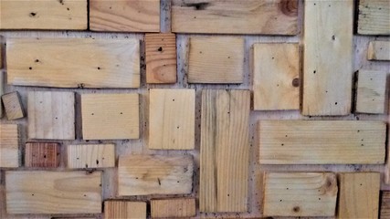 stack of wooden pallets