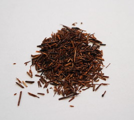 Rooibos tea is a flavourful caffeine-free tea, bush tea.