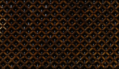 Schokoladenseite Waffelmuster