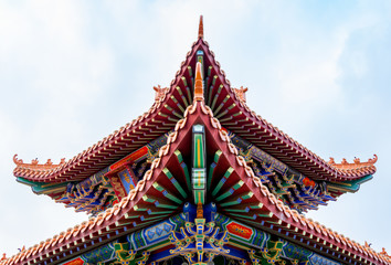 Arch of the Eaves of Confucius Temple in Suixi County, Guangdong Province