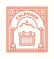 CALENDAR ICON CONCEPT