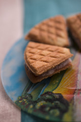 wafers, cookies