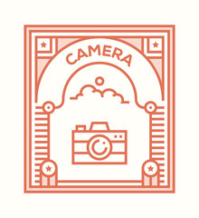 Obraz premium CAMERA ICON CONCEPT