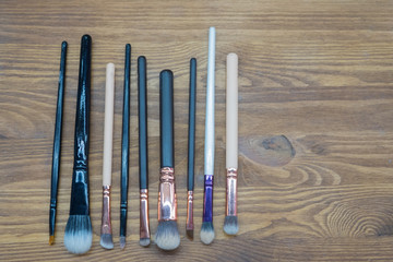 makeup brushes