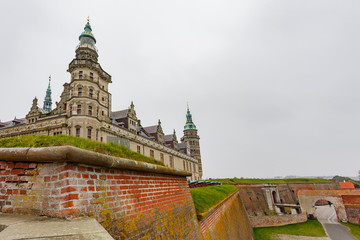 Exterior view of the famous Kronborg Castle