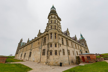 Exterior view of the famous Kronborg Castle