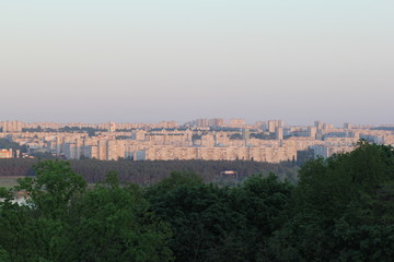 Obraz premium panoramic view of the city