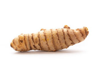 Turmeric isolated on white background