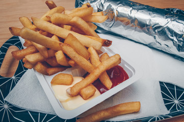 f freshly made hot fries