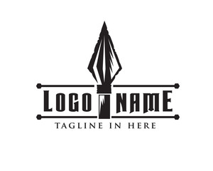 Classic spear logo design inspiration