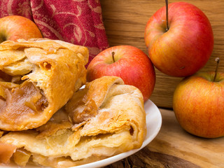 Homemade Organic Apple Pie Dessert Ready to Eat