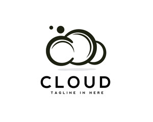Cloud art logo design inspiration