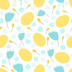 Easter seamless pattern