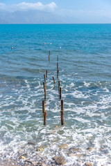 Old Posts for Dock into the Mediterranean Sea on the Southern Italian Coast