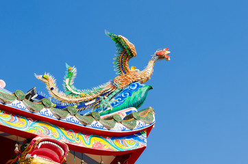 Fototapeta premium right side of swan statue