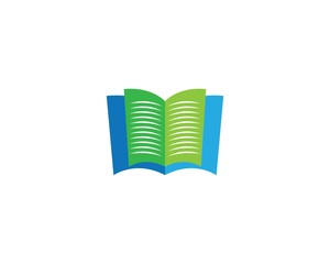 Book logo icon illustration