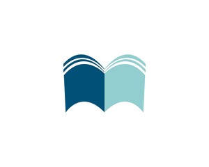 Book logo icon illustration