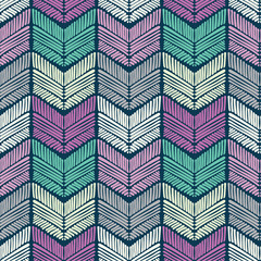 Hand drawn creative vector herringbone pattern, perfectly seamless composition for print, fabric, scrapbooking or web projects.