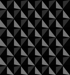 Futuristic triangle background, simply triangle 3d paper, color gradient, vector-Vector