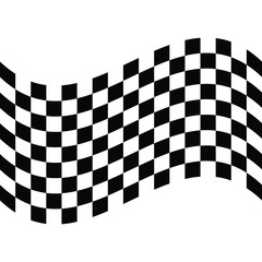 Modern Race Flag Background Template