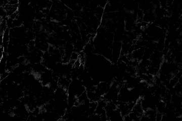 The Detailed structure of marble in natural pattern for background and design. Black marble.