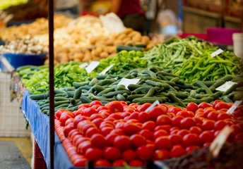 Vegetables At Farmers Market