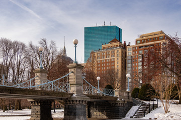 Obraz premium Boston Public Gardens