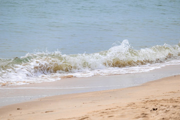 wave on the beach