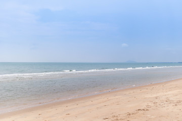 beach and sea