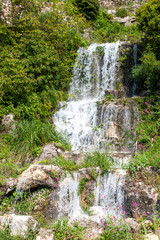 Fototapeta na wymiar waterfall, Grasse, Provence, France