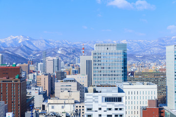 札幌の街並み