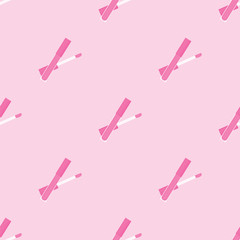 lip gloss seamless pattern