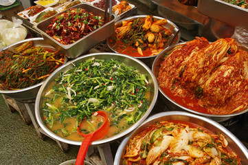 韓国料理に欠かせないキムチ