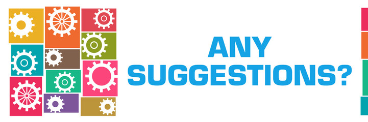 Any Suggestions Colorful Gears Grid Left 