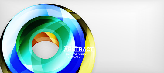 Obraz premium Modern geometrical abstract background, vector design