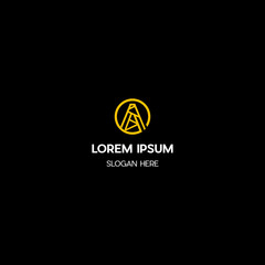 Letter A Creative Vector Logo Design