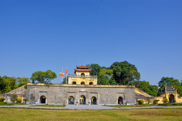 Fototapeta na wymiar Ha Noi Royal Palace