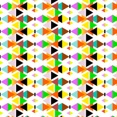 Background consisting of colored quadrangles. Pattern. African motifs.